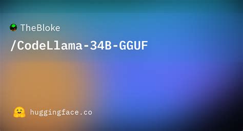 code llama 34b gguf